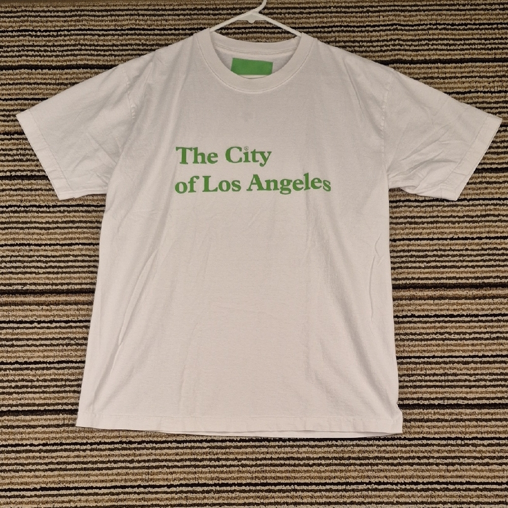 Mister Green Life Store x City Of Los Angeles USA Cotton Medium Mens T Shirt